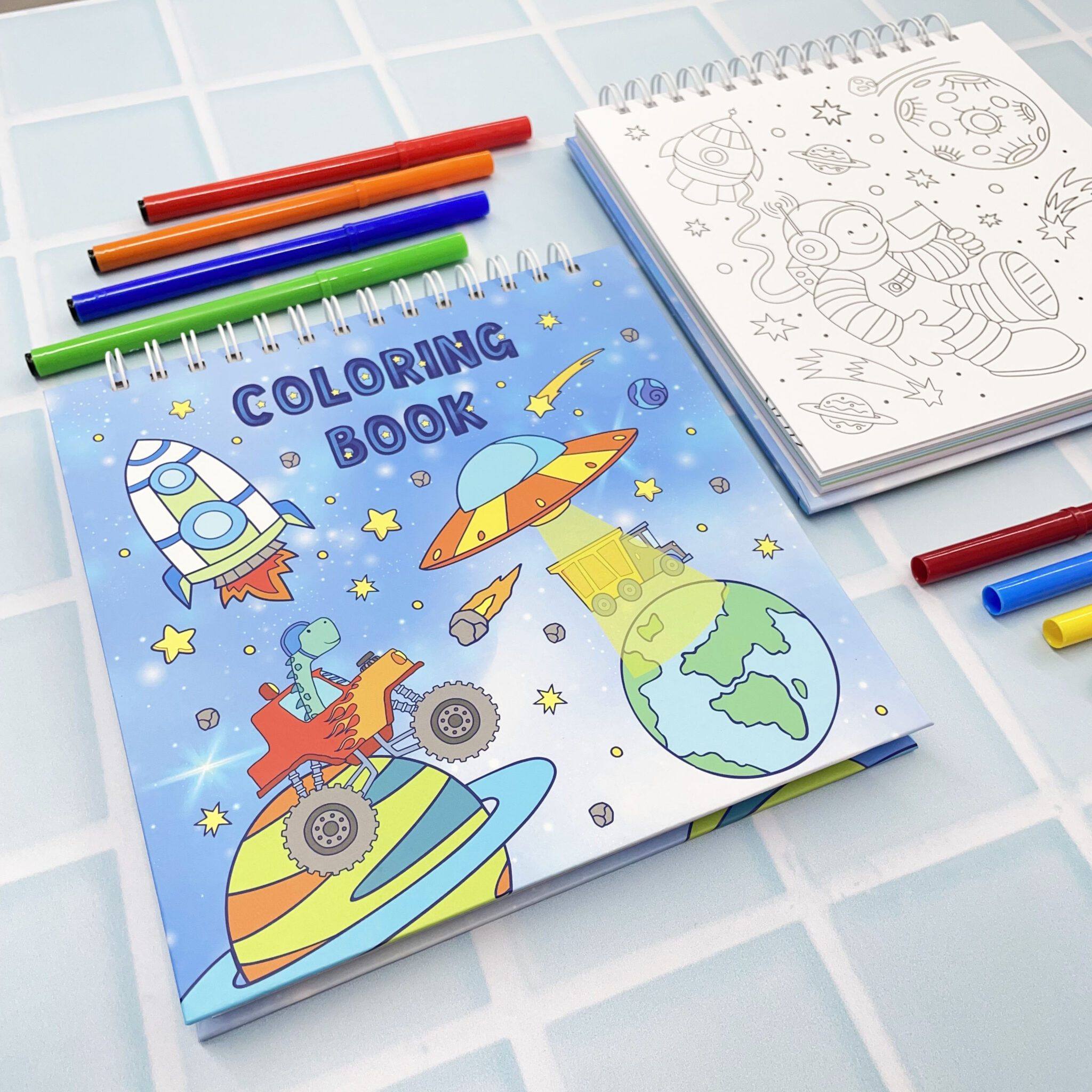 Coloring Book Astronauta Lovely Market EC